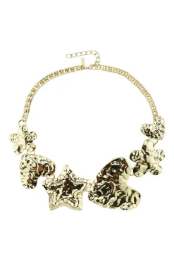 Best Allegra Gold Heart Necklace Jewelry|Golden Hour Bachelorette