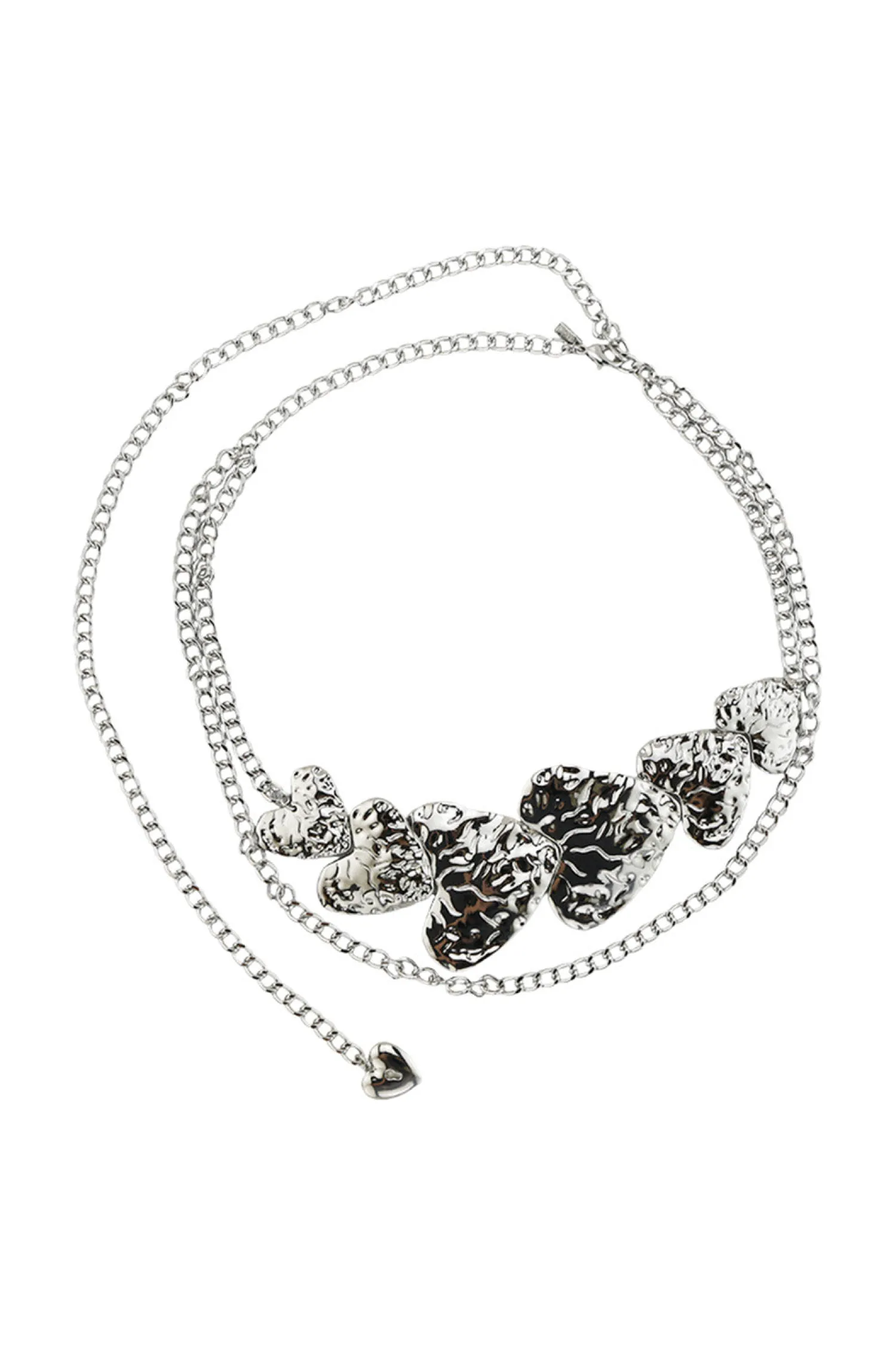 Outlet Allegra Silver Statement Heart Belt Belts|Bridal Accessories