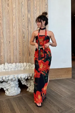 Clearance Amour Floral Maxi Skirt Skirts|Sets