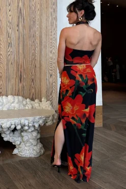 Clearance Amour Floral Maxi Skirt Skirts|Sets