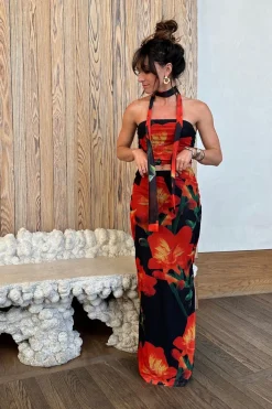 Clearance Amour Floral Maxi Skirt Skirts|Sets