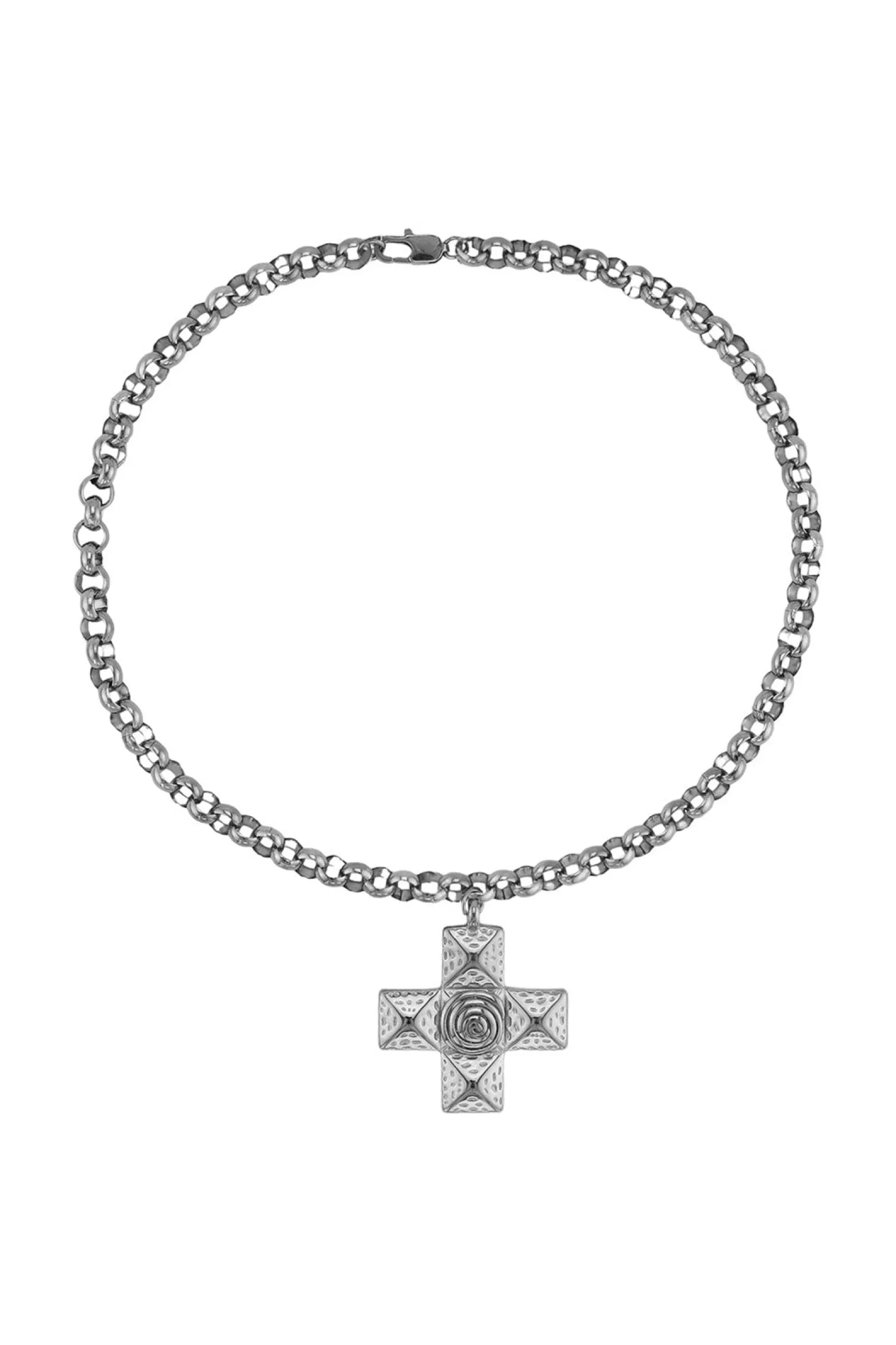 Clearance Anastasia Silver Cross Pendant Necklace Jewelry|Festival Shoes + Accessories