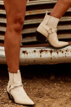 Discount Ellison Bone Bootie Shoes|Western Bachelorette