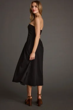 Discount Blaire Strapless Drop Waist Midi Dress Date Night Dresses|Midi Dresses