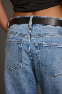 New Bradbury Black and Gold Vegan Leather Belt Belts