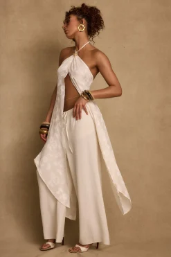 Online Bruma Ivory Flyaway Top Date Night Tops|Going Out Tops