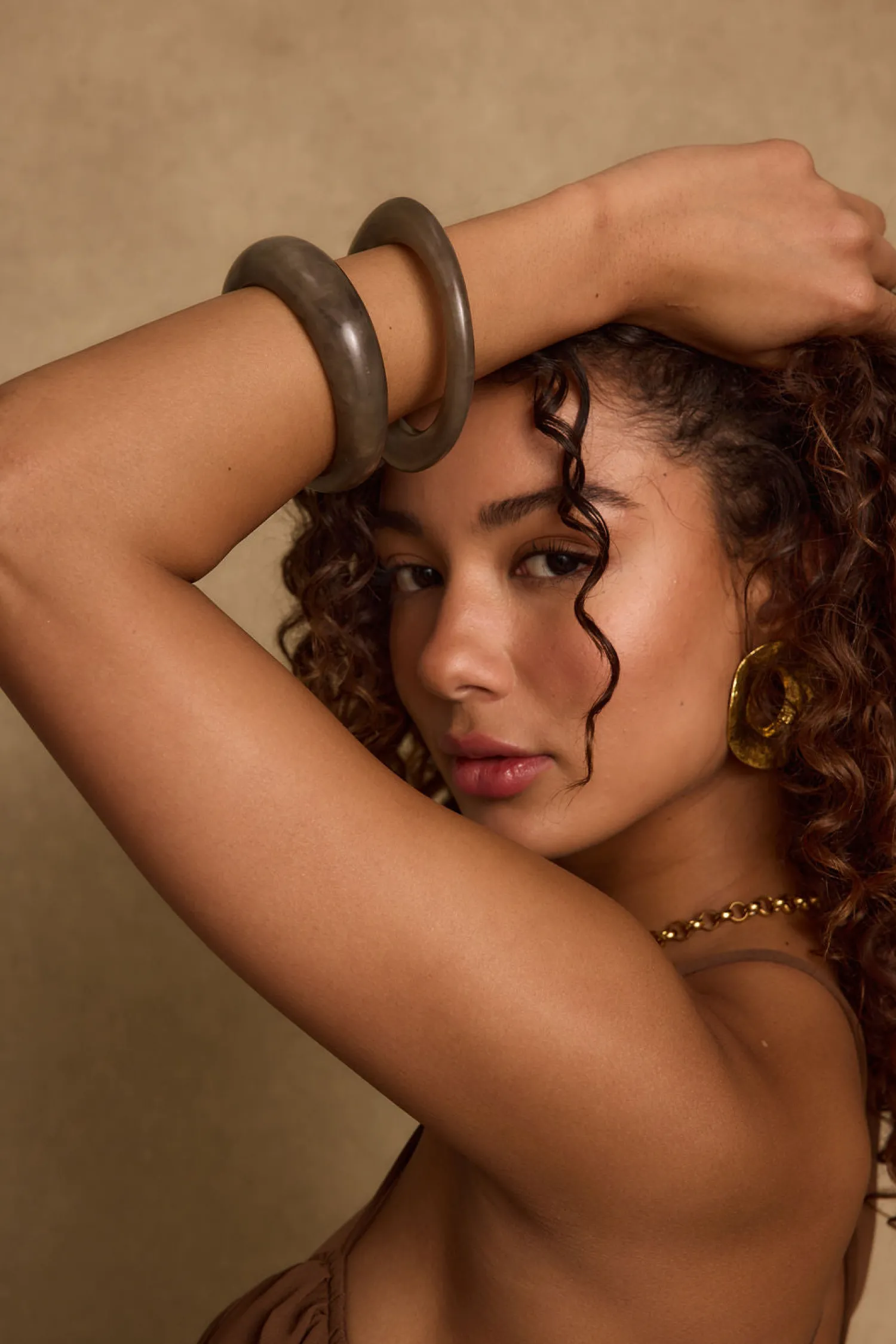 Clearance Calma Sage Bangle Set Jewelry|Seashells + Wedding Bells