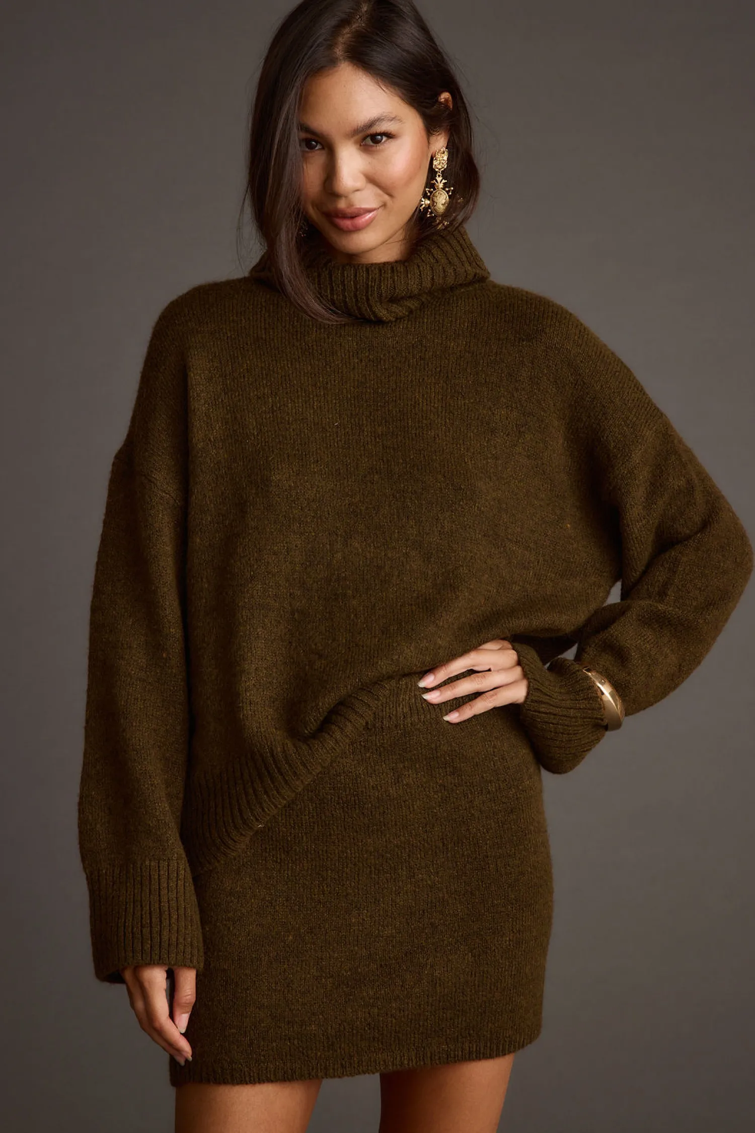 New Cedar Sweater Mini Skirt Skirts
