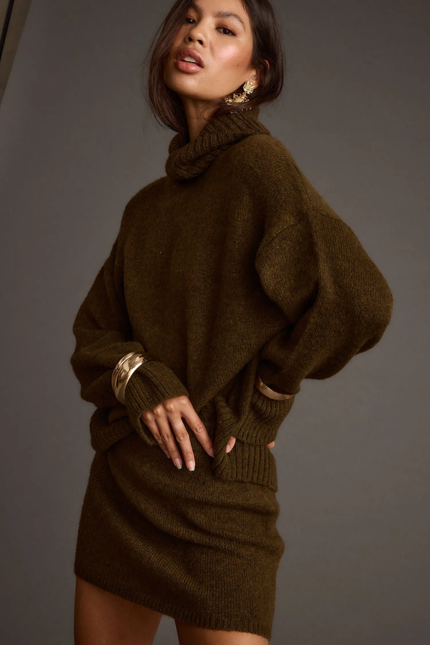 New Cedar Sweater Mini Skirt Skirts
