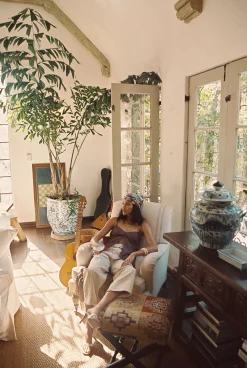 New Chandler Beige Barrel Jeans Pants|The White Edit