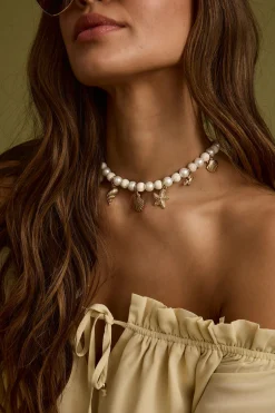 Hot Cove Shell Choker Necklace Jewelry|Golden Hour Bachelorette