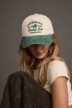 Clearance Cowboy Country Club Trucker Hat Hats|For You And Your Bestie