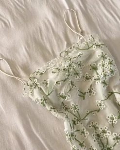 Online Croatian Coast White Floral Mini Dress Honeymoon|Engagement Party