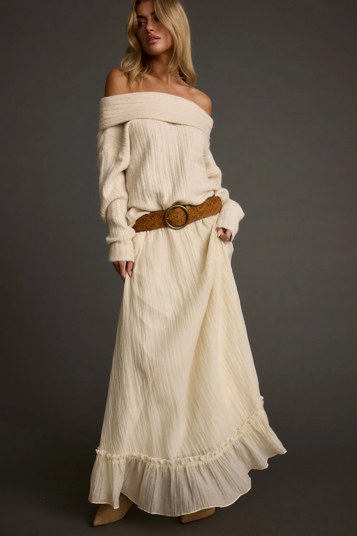 Clearance Dahlia Baby Yellow Maxi Skirt Date Night Bottoms|Skirts