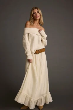 Clearance Dahlia Baby Yellow Maxi Skirt Date Night Bottoms|Skirts