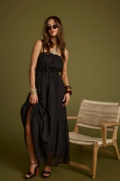 Sale Darion Black Maxi Dress Day Dresses|Vacation Dresses