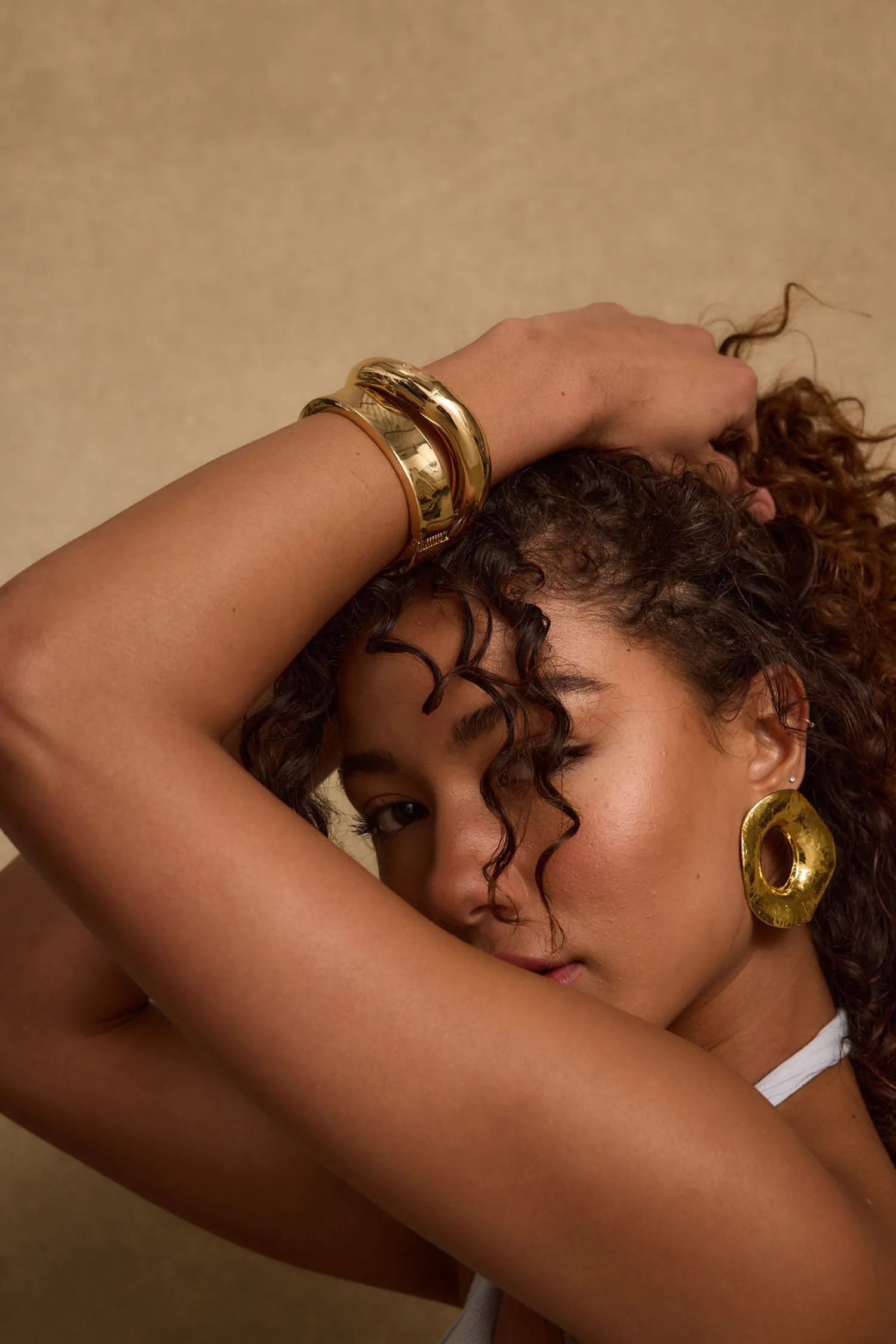 Sale Elisa Gold Bangle Set Jewelry|Golden Hour Bachelorette