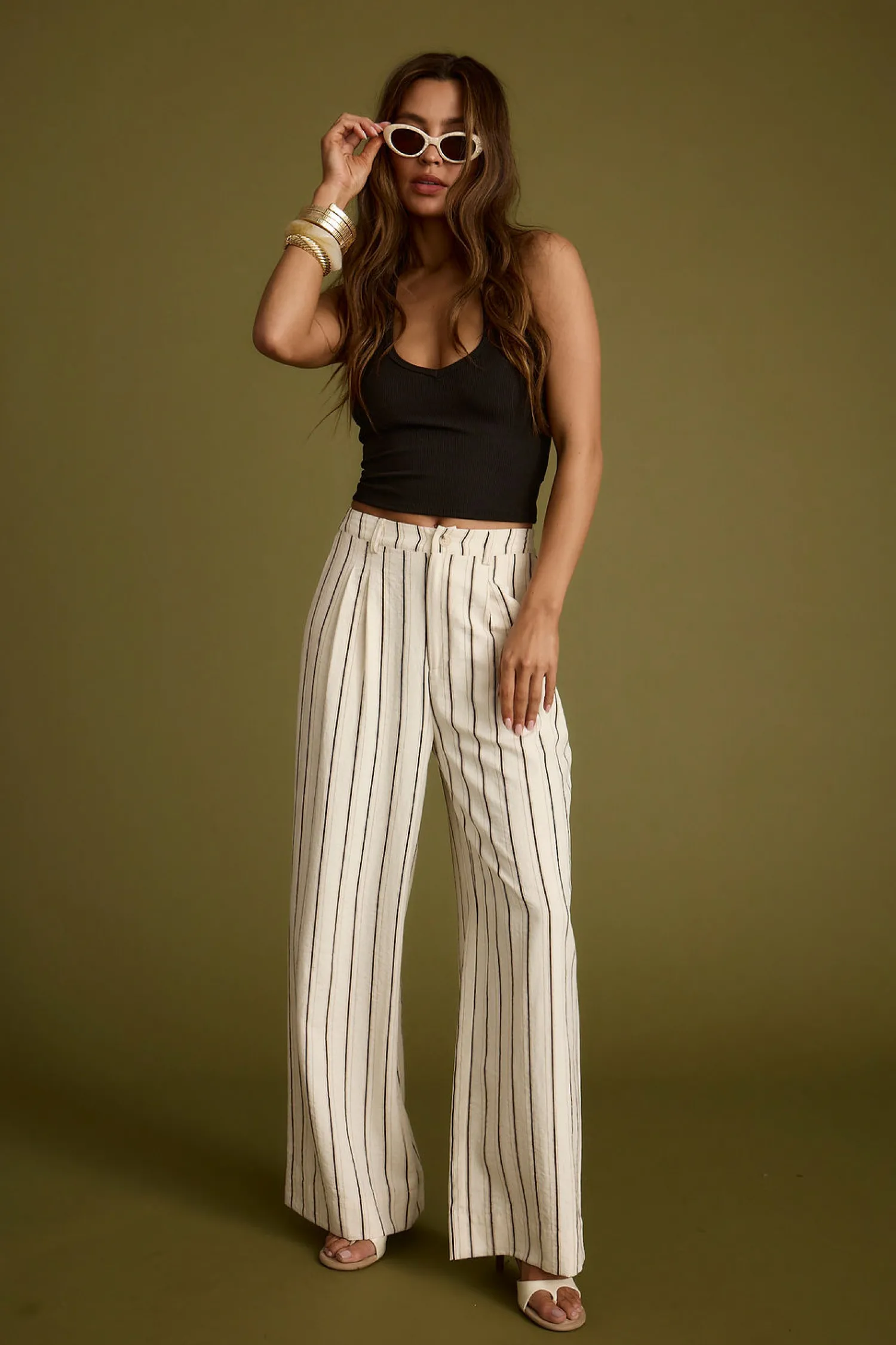 Hot Emily Black Ribbed Halter Top Tees + Tanks|Vacation Tops