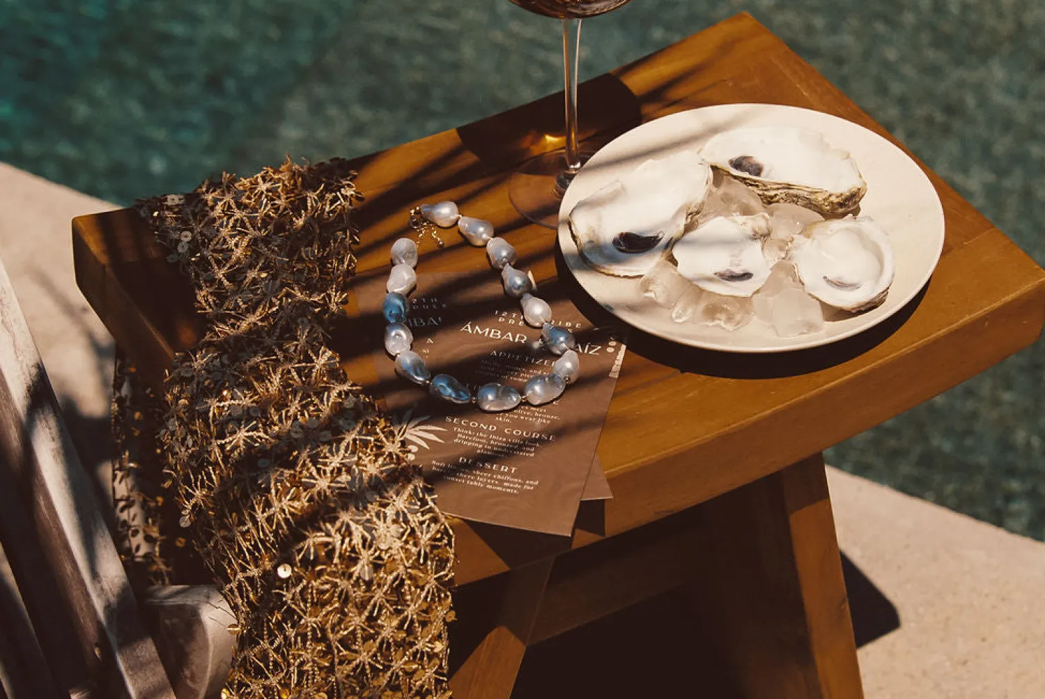 Discount Gleam Pearl Necklace Jewelry|Golden Hour Bachelorette