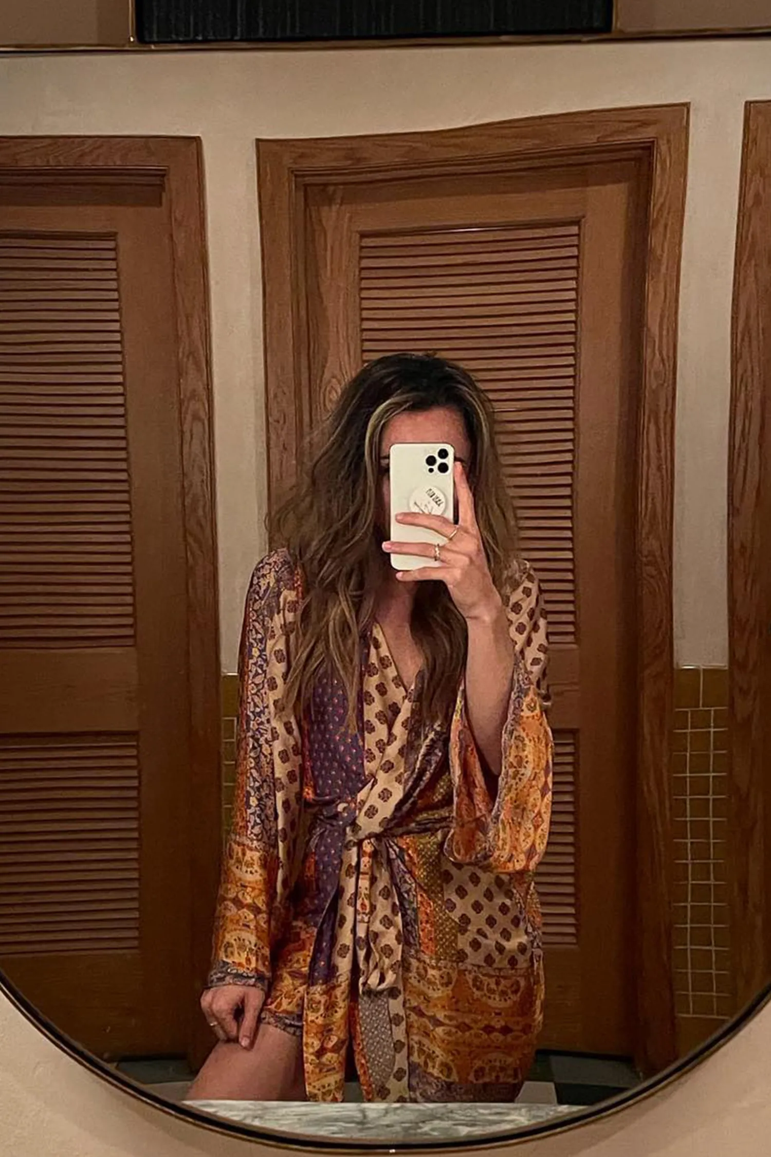 Outlet Gold Standard Multicolored Kimono Dress Seashells + Wedding Bells|For You And Your Bestie