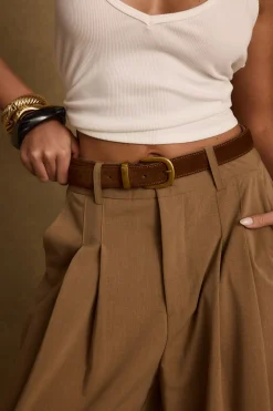 Discount Hazelwood Brown Suede Belt Belts