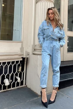 Clearance Hendrix Denim Jumpsuit Denim + Diamonds Bachelorette|For You And Your Bestie