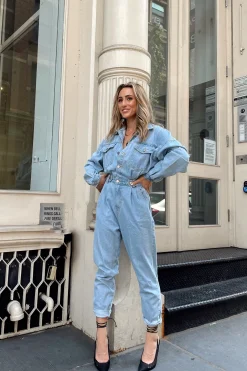 Clearance Hendrix Denim Jumpsuit Denim + Diamonds Bachelorette|For You And Your Bestie