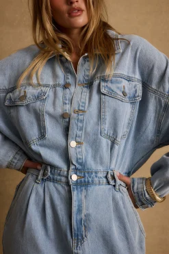 Clearance Hendrix Denim Jumpsuit Denim + Diamonds Bachelorette|For You And Your Bestie
