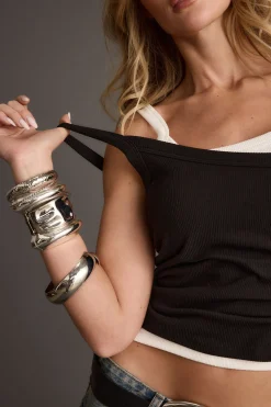 New Hera Black Ribbed Tank Tees + Tanks|For You And Your Bestie