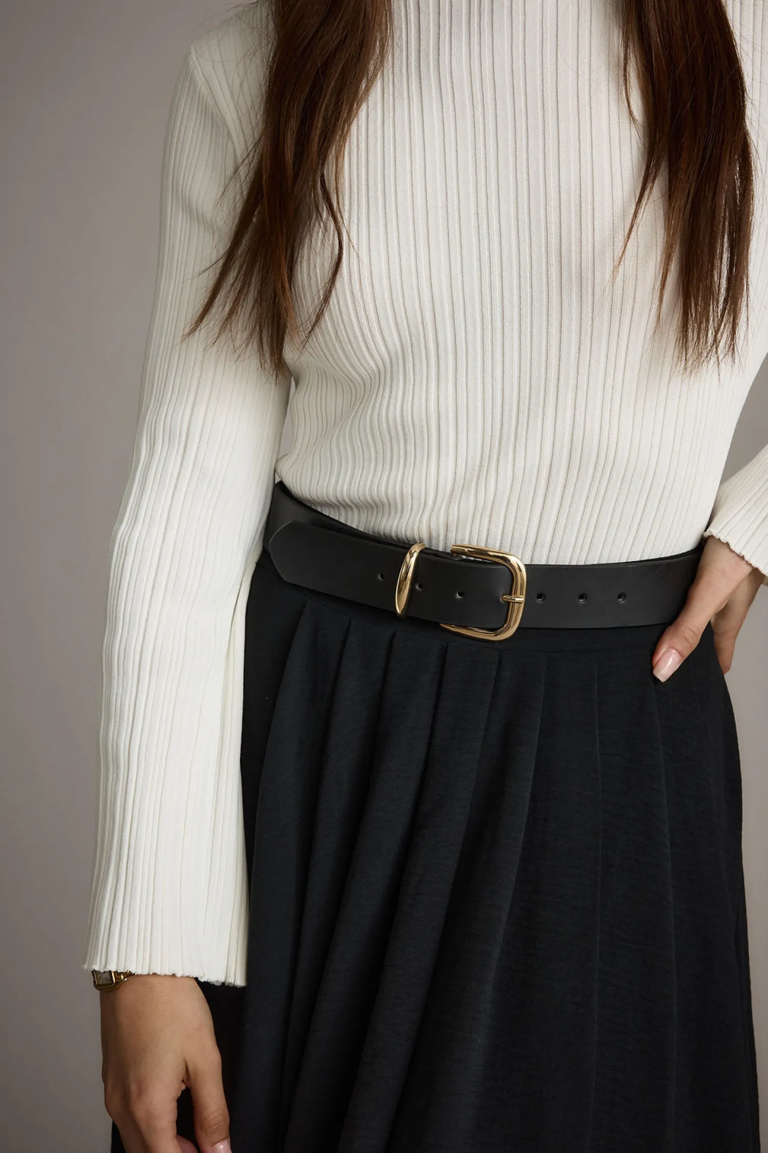 Clearance Jackie Gold Buckle Belt Belts