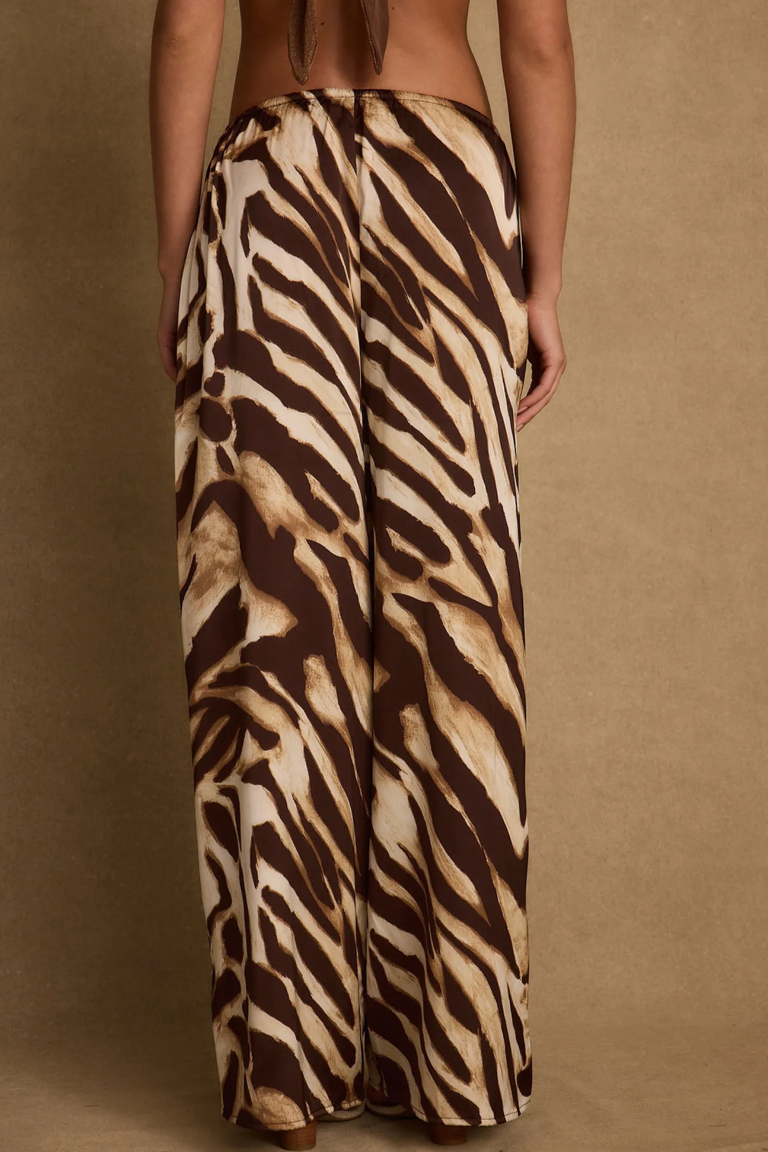 Discount Kiki Mocha Zebra Pant Date Night Bottoms|Sets