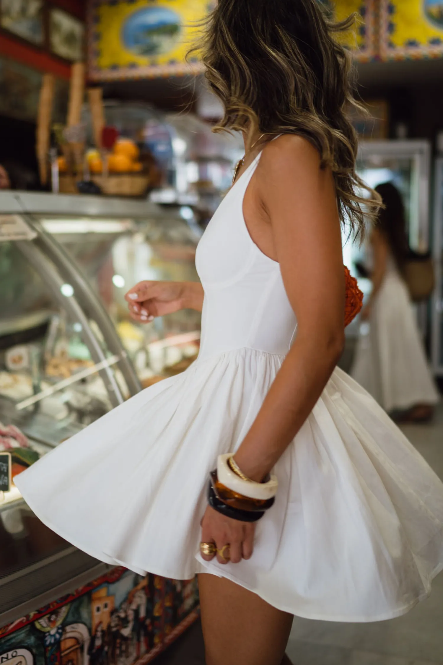 Best Kit White Drop Waist Mini Dress The White Edit|Western Bachelorette