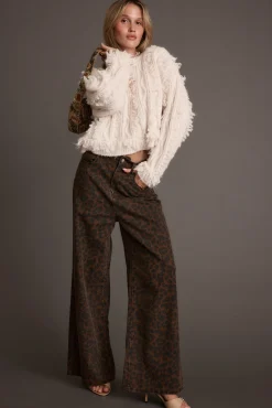 Clearance Lorie Beige Fringe Sweater Sweaters + Cardis|Long Sleeves