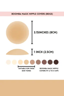 Discount Magic Nipple Covers - BEIGE Undergarments|Festival Shoes + Accessories