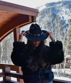 Best McGraw Black Onyx Cowboy Hat Hats|Denim + Diamonds Bachelorette