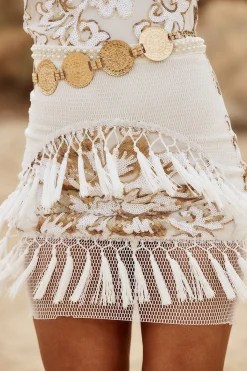 Online Mercury Gold Metal Belt Belts|Western Bachelorette