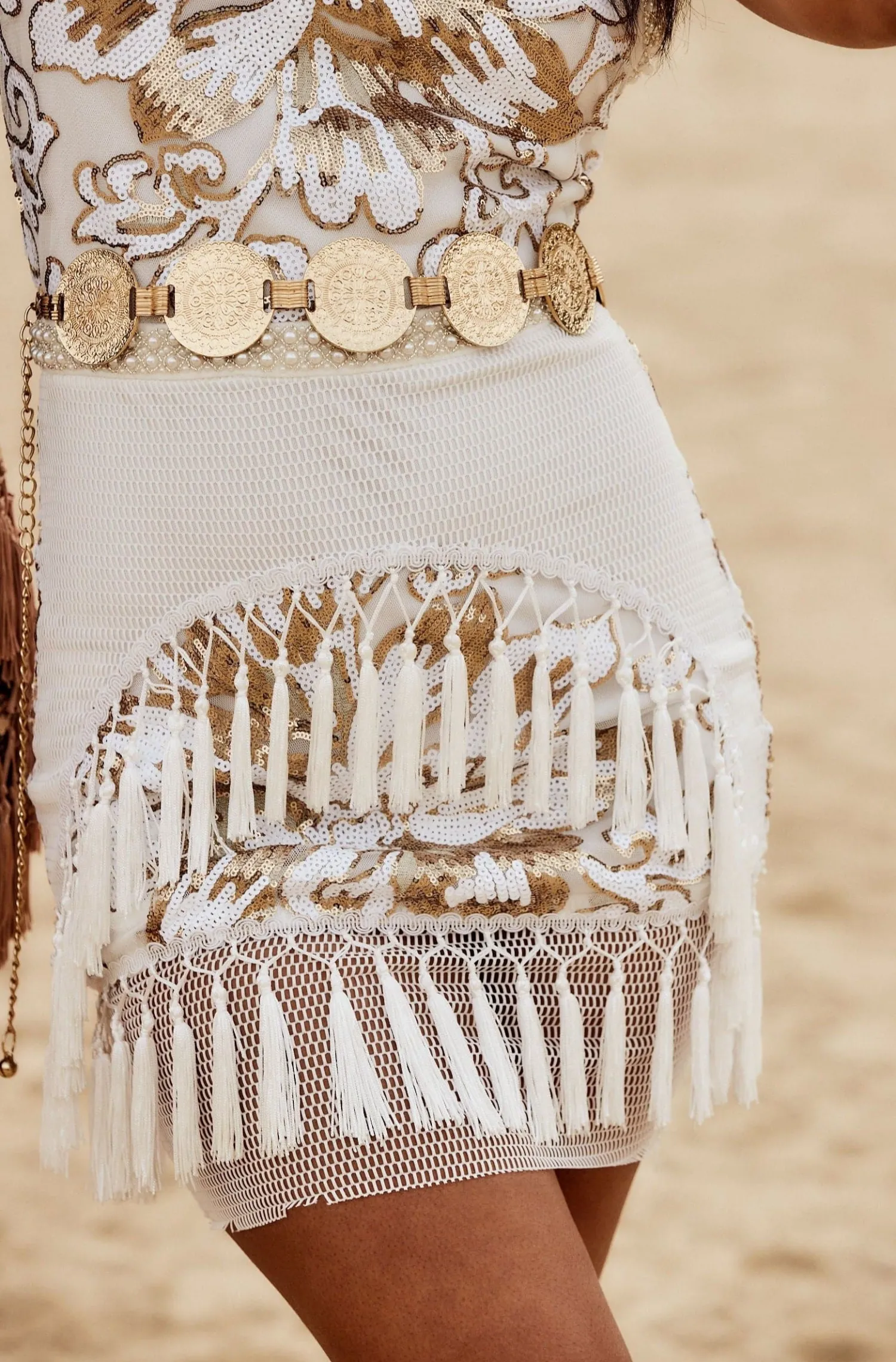 Online Mercury Gold Metal Belt Belts|Western Bachelorette
