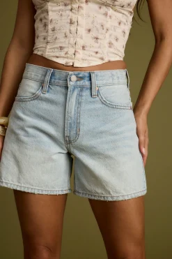 Discount Nico Light Wash Denim Shorts Denim|Shorts