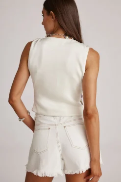 Discount Nixie Mulitcolor Sequin Vest Tees + Tanks|Denim + Diamonds Bachelorette