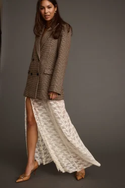 Online Odessa White Lace Maxi Skirt Skirts|Denim + Diamonds Bachelorette