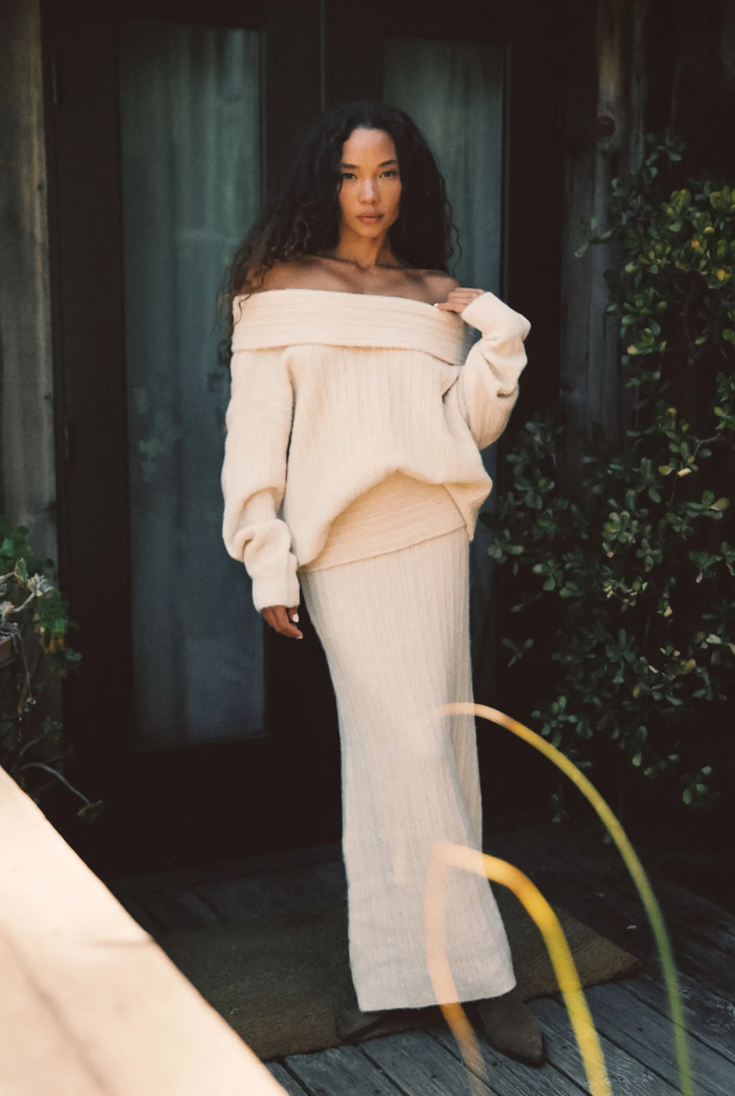 Online Pamela Beige Off The Shoulder Sweater Sweaters + Cardis|Long Sleeves