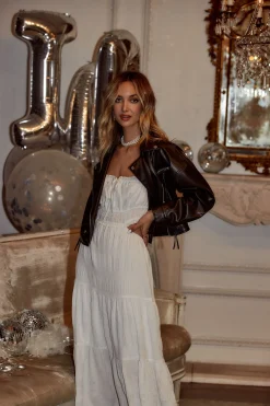 Discount Paola White Boho Maxi Dress The White Edit|Seashells + Wedding Bells