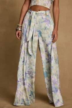 Best Picasso Blue Abstract Pants Pants|Seashells + Wedding Bells