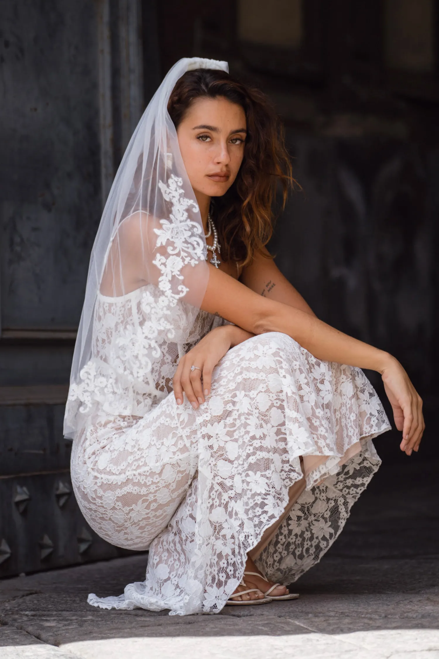 Online Rosemary White Lace Bustier Top Bridal Tops|Sets