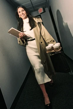 New Ruth Cream Turtleneck Sleeveless Sweater Midi Dress Midi Dresses