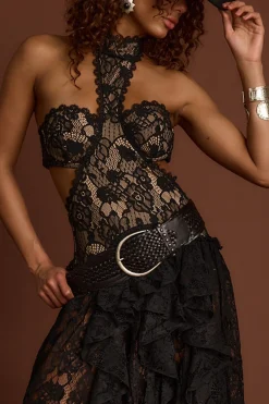 Fashion Scout Black Braided Belt Belts|Festival Shoes + Accessories