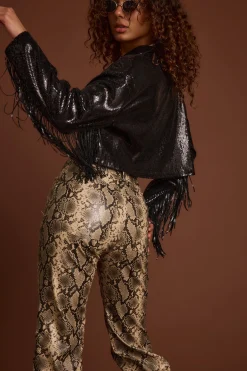Discount Star Crossed Black Sequin Jacket Jackets|Western Bachelorette