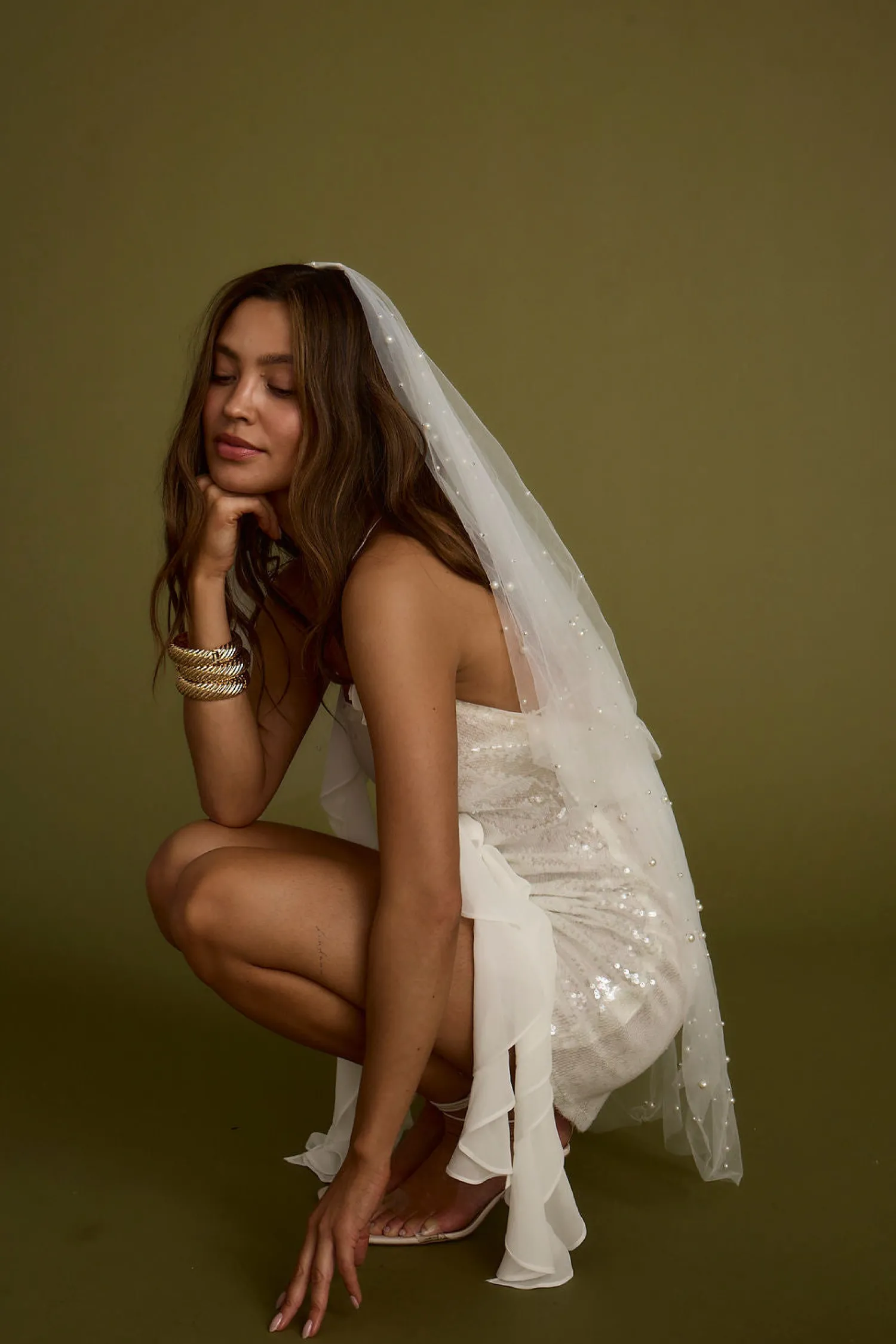 Discount Starlit White Sequin Mini Dress The White Edit|Denim + Diamonds Bachelorette