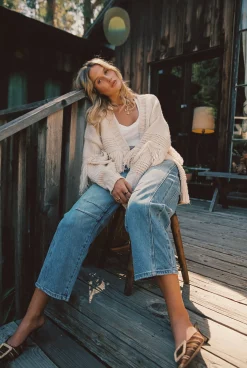 Online Sunny Beige Fringe Cardigan Sweaters + Cardis|Long Sleeves