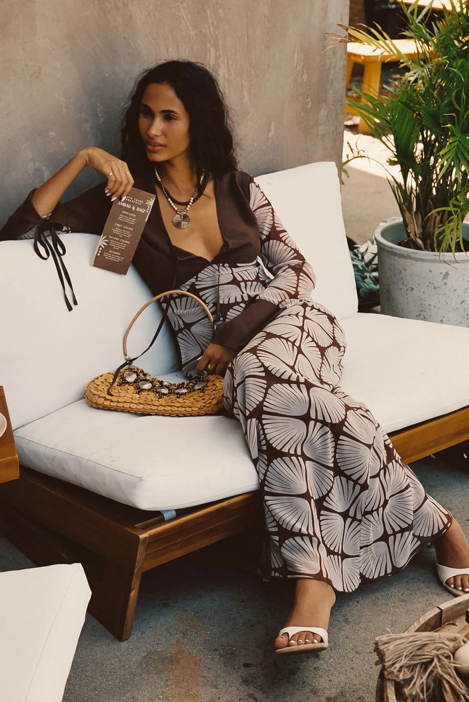 Discount Thea Block Print Maxi Dress Day Dresses|Vacation Dresses